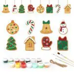 Whimsical Winter Ornaments – Paint By Numbers Kit