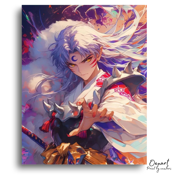 Mystic Warrior Striking Power - Paint By Numbers Kit