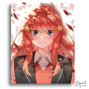 Autumn Leaves Red Hair - Paint By Numbers Kit