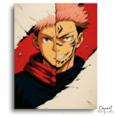 Split Faces Dynamic Canvas - Paint By Numbers Kit