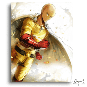 Bold Hero Stands Alone - Paint By Numbers Kit