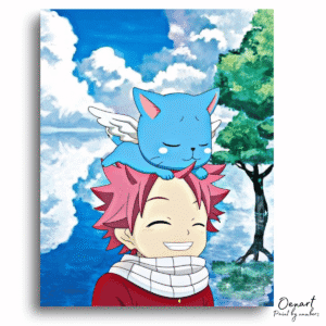 Bright Sky Friends Art - Paint By Numbers Kit