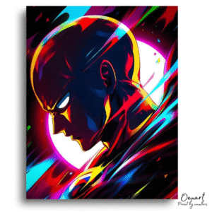 Color Neon Hero Power - Paint By Numbers Kit