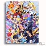 Magic Guild Heroes Unite - Paint By Numbers Kit