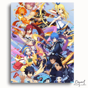 Magic Guild Heroes Unite - Paint By Numbers Kit