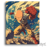 Hero Punch Rocks Sky - Paint By Numbers Kit