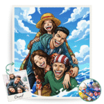 Straw Hat Me – Fantasy Inspired Paint By Numbers Kit