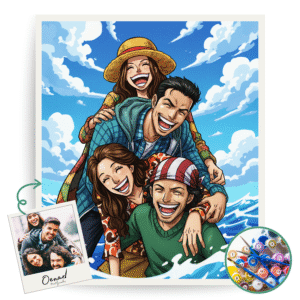 Straw Hat Me – Fantasy Inspired Paint By Numbers Kit