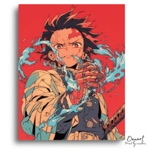Water Power Bold Canvas - Paint By Numbers Kit