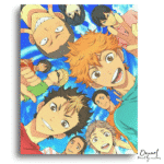 Vibrant Team Smiling Dive - Paint By Numbers Kit