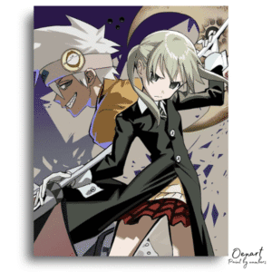 Dynamic Duo Power Pose - Paint By Numbers Kit