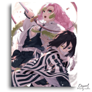 Heroic Sword Duo Art - Paint By Numbers Kit