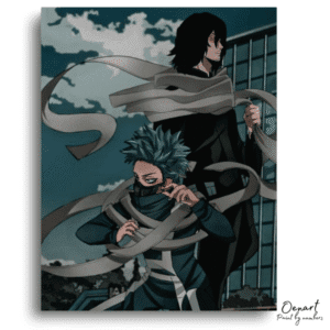 Dynamic Hero Duo Art - Paint By Numbers Kit