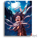 Epic Heroic Battle Scene - Paint By Numbers Kit