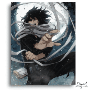 Dark Hero Moonlight Canvas - Paint By Numbers Kit