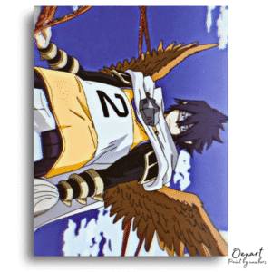 Heroic Winged Warrior - Paint By Numbers Kit
