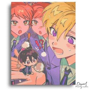 Pastel Group Portrait - Paint By Numbers Kit