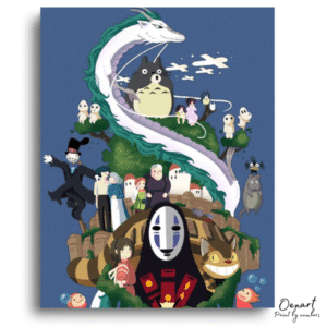 Whimsical Worlds Fantasy Art - Paint By Numbers Kit