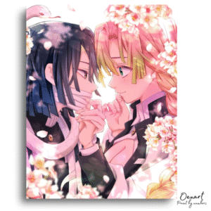 Cherry Blossom Romance - Paint By Numbers Kit