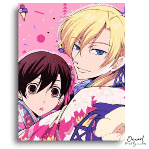 Floral Friends Kimono Art - Paint By Numbers Kit