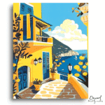 Radiant Amalfi Seaside Escape - Paint By Numbers Kit