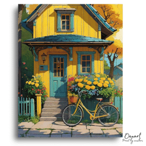 Radiant Cottage Bliss Morning - Paint By Numbers Kit