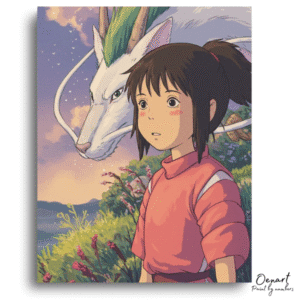Pastel Spirit Forest Scene - Paint By Numbers Kit
