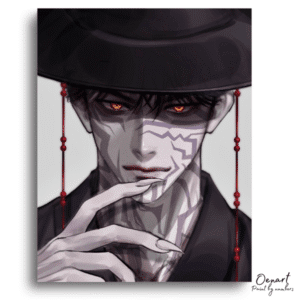 Mystic Eyes Shadow Portrait - Paint By Numbers Kit