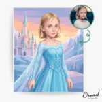 Winter Magic Princess – Personalized Paint-By-Numbers Kit