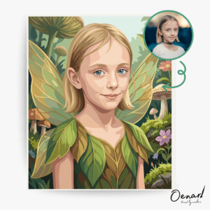 Fairy Princess – Personalized Paint By Numbers Kit