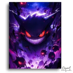 Glowing Dark Spirit Aura - Paint by Numbers Kit