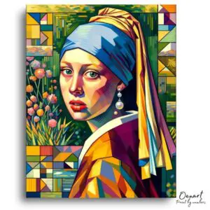Abstract Pearl Beauty - Paint by Numbers Kit