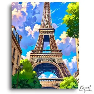Eiffel Tower Dreams - Paint by Numbers Kit