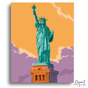 Iconic Lady Liberty - Paint by Numbers Kit