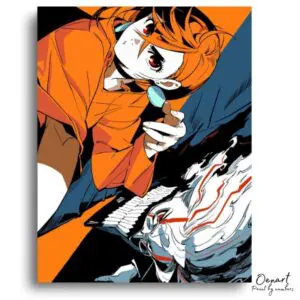 Intense Stare, Fiery Music - Paint by Numbers Kit