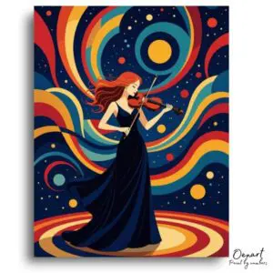 Melody in Motion - Paint by Numbers Kit