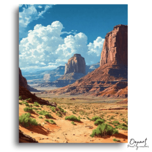 Monument Valley Grandeur - Paint by Numbers Kit