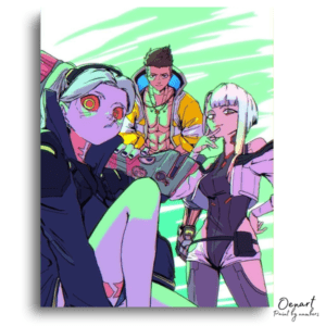 Neon Future Friends - Paint by Numbers Kit