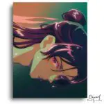 Pensive Gaze In Reflective Water - Paint by Numbers Kit