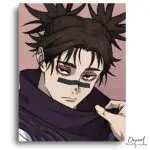Stylish Youth with Red Eyeliner - Paint by Numbers Kit