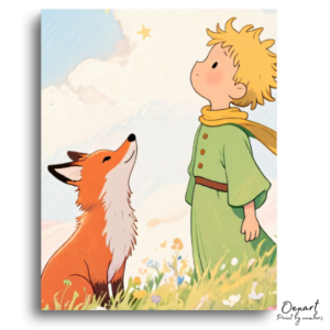 The Little Prince and Fox - Paint by Numbers Kit
