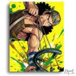 Warrior Aiming His Bow - Paint by Numbers Kit