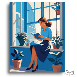 A Peaceful Afternoon Read - Paint by Numbers Kit