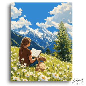 Alpine Meadow Storytime - Paint by Numbers Kit