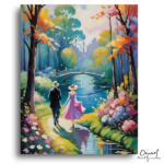 Autumn Park Romance - Paint by Numbers Kit