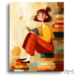 Cozy Reading Day - Paint by Numbers Kit
