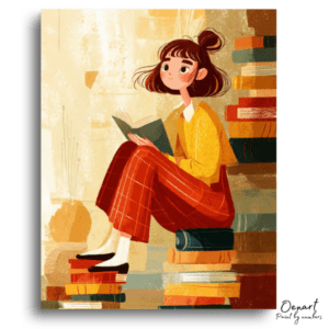 Cozy Reading Day - Paint by Numbers Kit