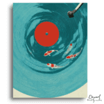 Koi Pond Vinyl Dream - Paint by Numbers Kit