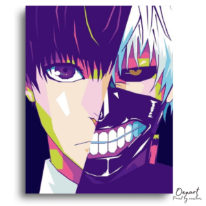 Masked and Unmasked Duality - Paint by Numbers Kit