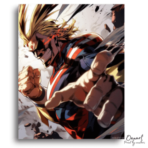 Powerful Hero Reaching Out - Paint by Numbers Kit